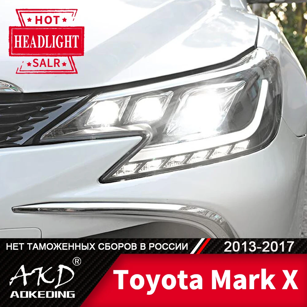 Передняя фара для автомобиля Toyota Mark X 2013-2017 Reiz передние фары s
