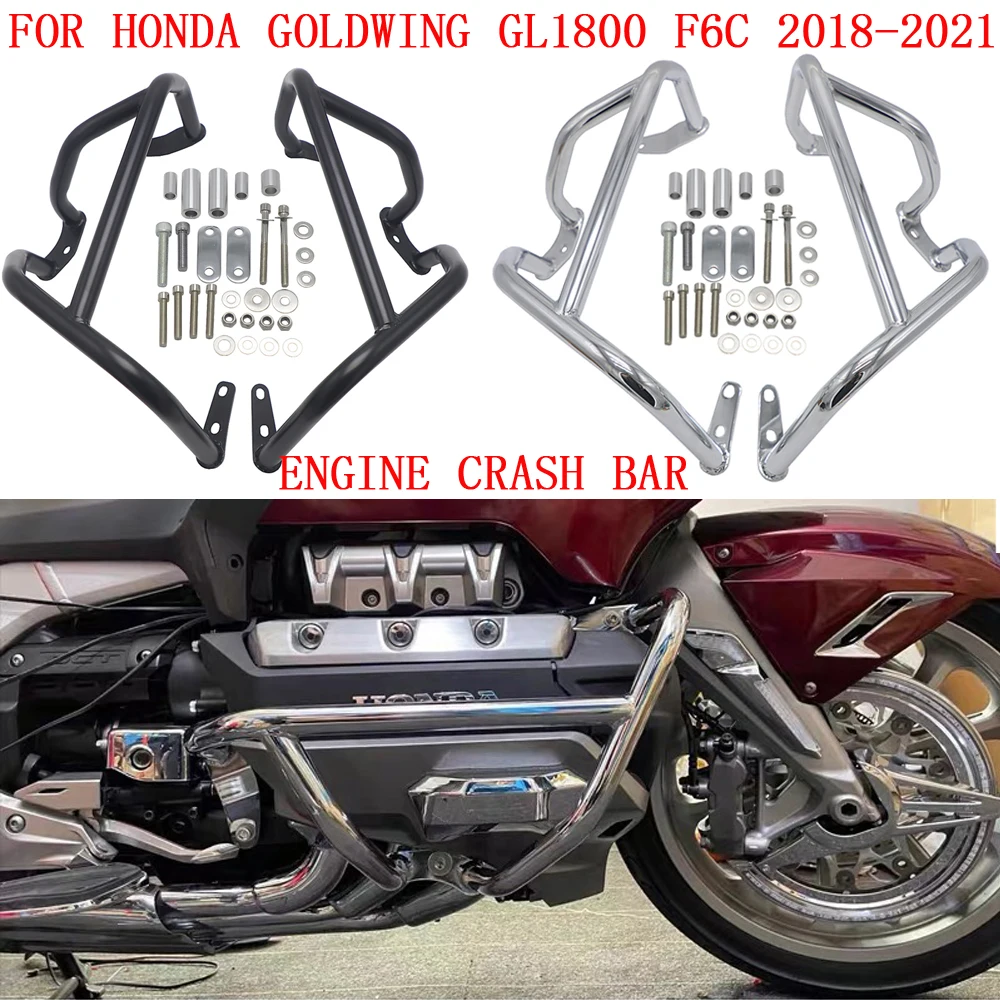 

Motorcycle Bumpers Accessories FOR Honda Gold wing GL1800 GL 1800 F6C 2018-2021 Engine Crash Bar Protective Guard Protector