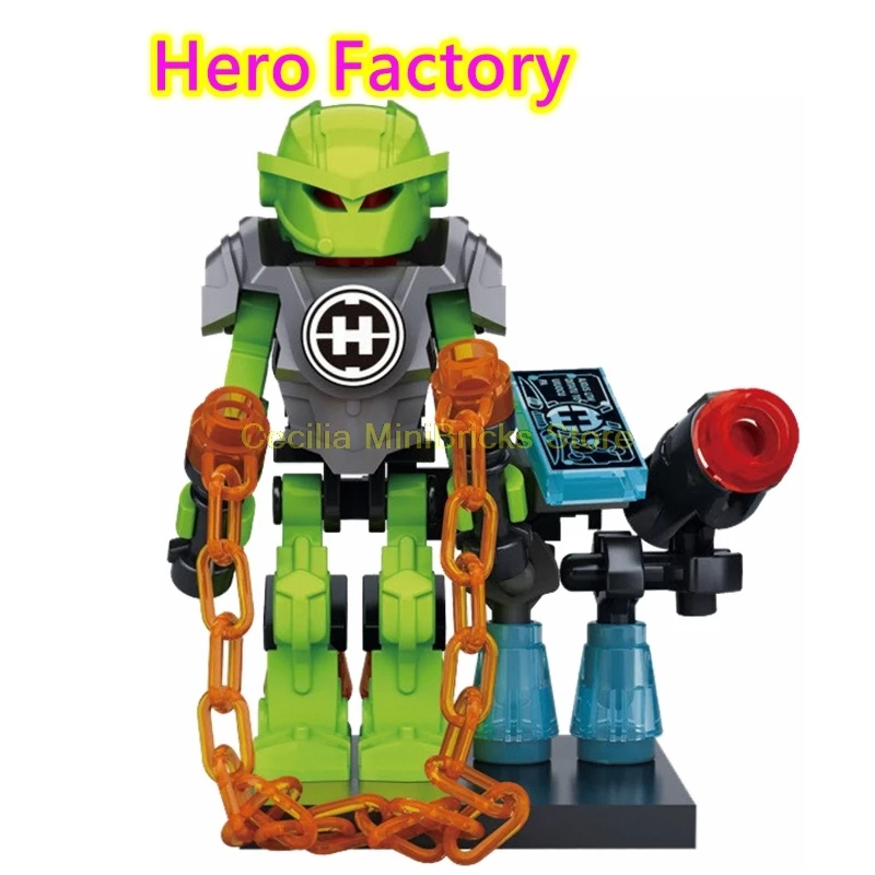 Pikachu Ninja Hero factory строительные блоки игрушки для детей фильм Marvel Aciton рисунок Thanos Technic друзья создатель Dnosaur - Цвет: Hero Factory