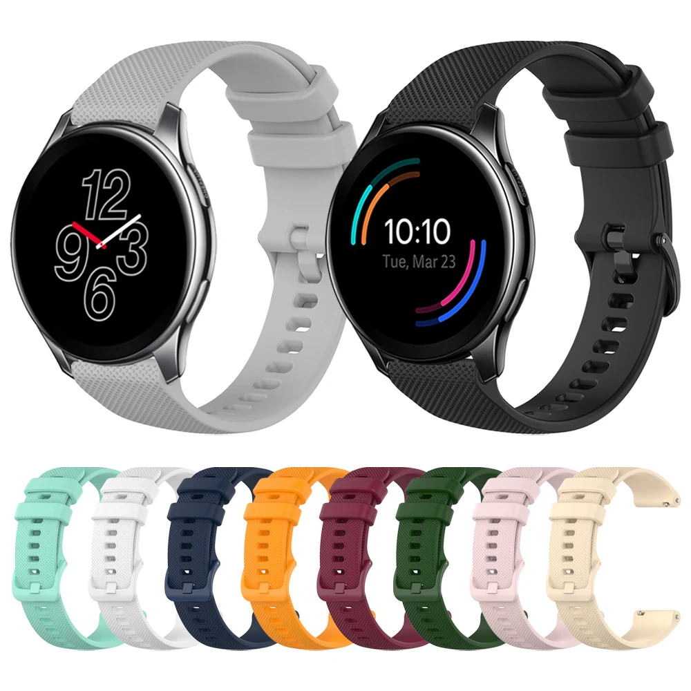Cinturini Per Oneplus Watch Gps Smartwatch Cinturino In Silicone Cinturino Sostituire Cinturino Cinturino Da Polso