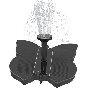 

Butterfly Rose Solar Power Water Fountain Pump Solar Fontein Bird Bath Fountain Water Floating Pond Garden Lawn Patio Decor #5