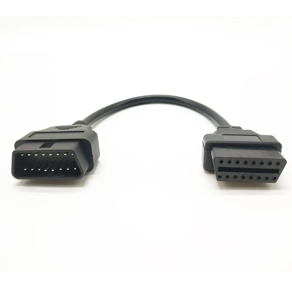 Универсальный автомобильный OBD2 Удлинительный кабель 16 Pin OBDII OBD 2 EOBD (система
