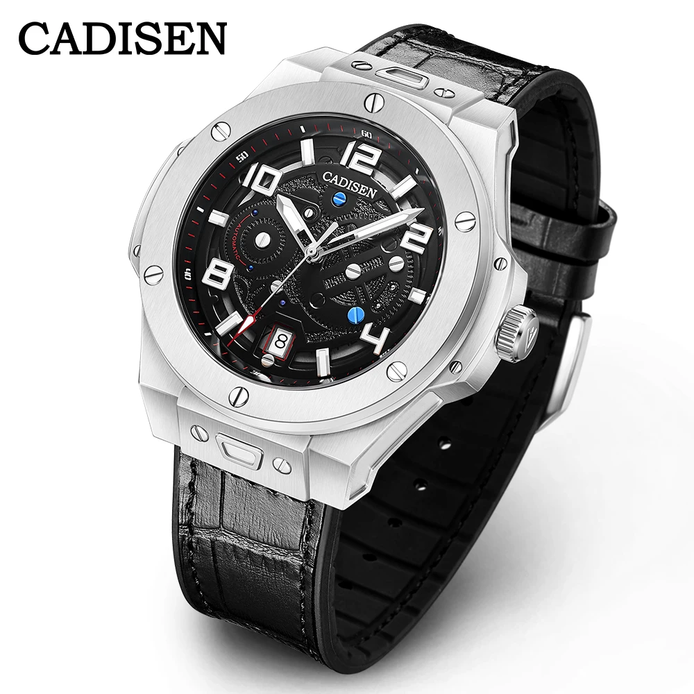 CADISEN C8186 Men's Watch Seiko NH35A Automatic Mechanical Watches Men