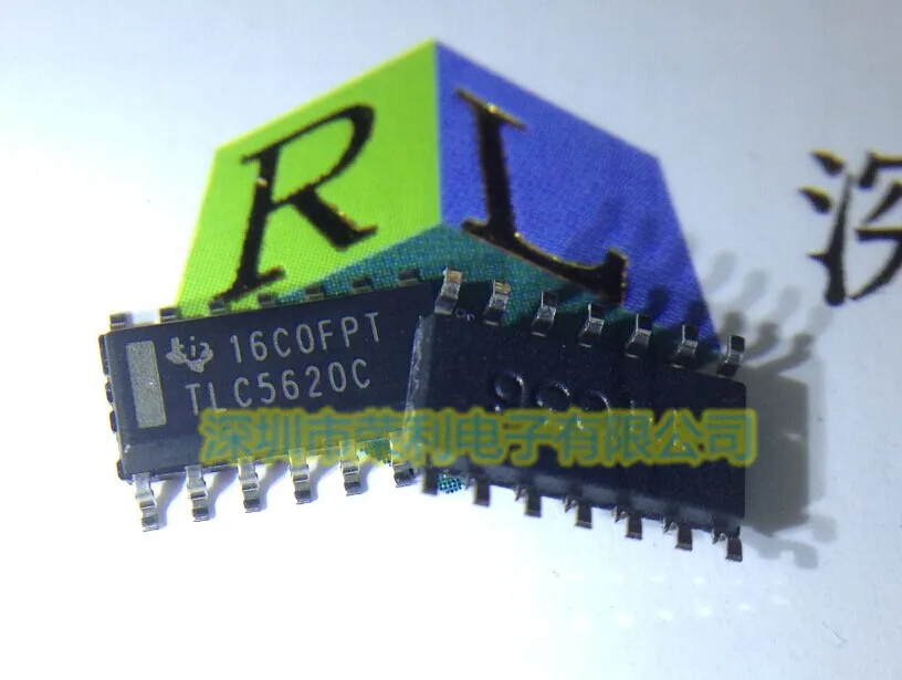 10 шт./лот Новинка TLC5620CDR TLC5620C TLC5620IDR SOP14 на