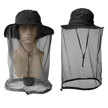 

Mosquito Head Net Hat Outdoor Sun Hat Bucket Hat With Hidden Mesh Protection Bugs Bees Mosquito Gnats For Hiking Fishing Camping