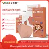 10/50pcs Copper Oxide Ion Children Adult Mouth Mask 3D Three-dimensional 5-layers Protection Reusable Mask Mascarillas 1