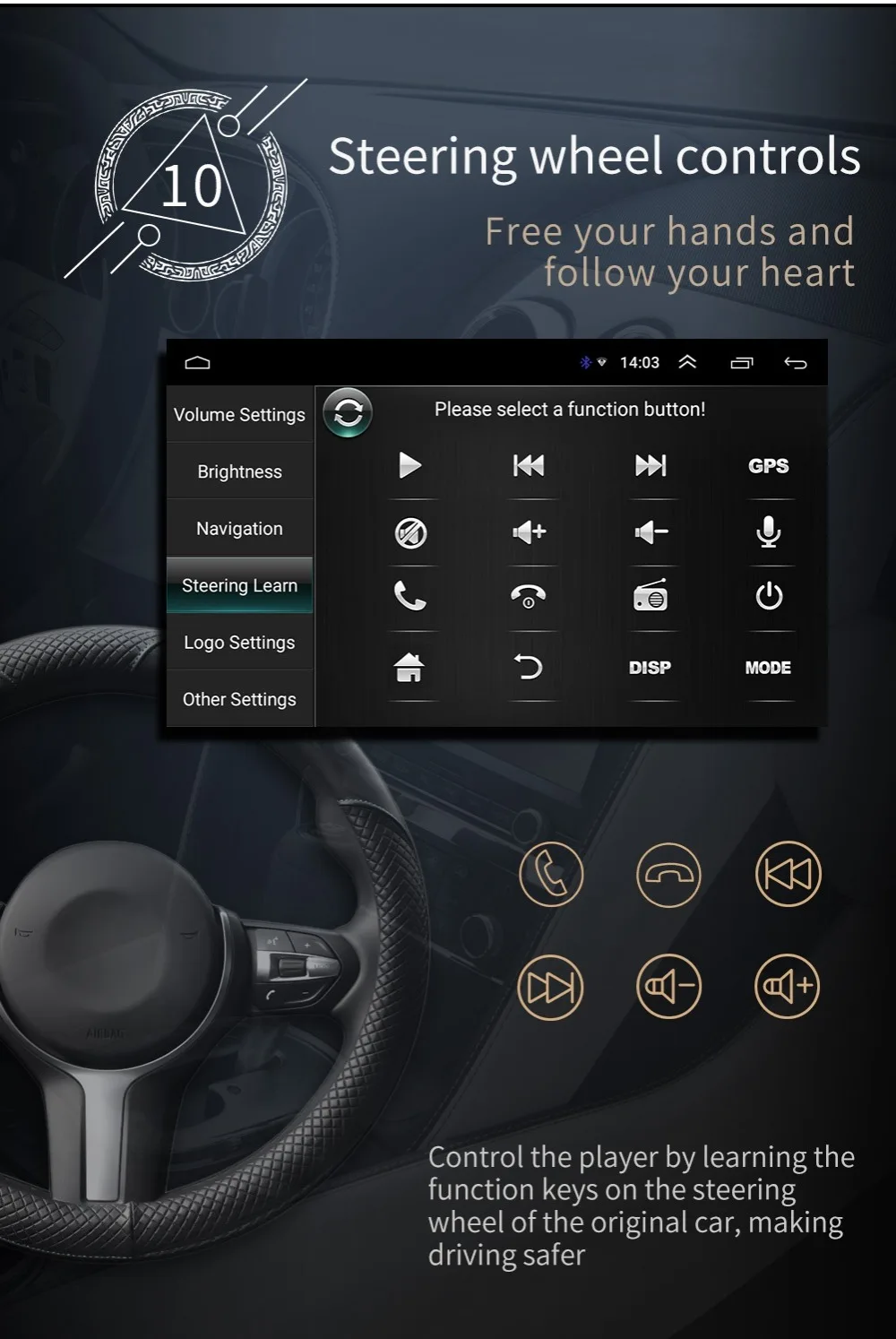 1din Android 8,1 GO четырехъядерный автомобильный DVD gps навигационный плеер 7 ''Universa автомобильный Радио WiFi Bluetooth MP5 мультимедийный плеер