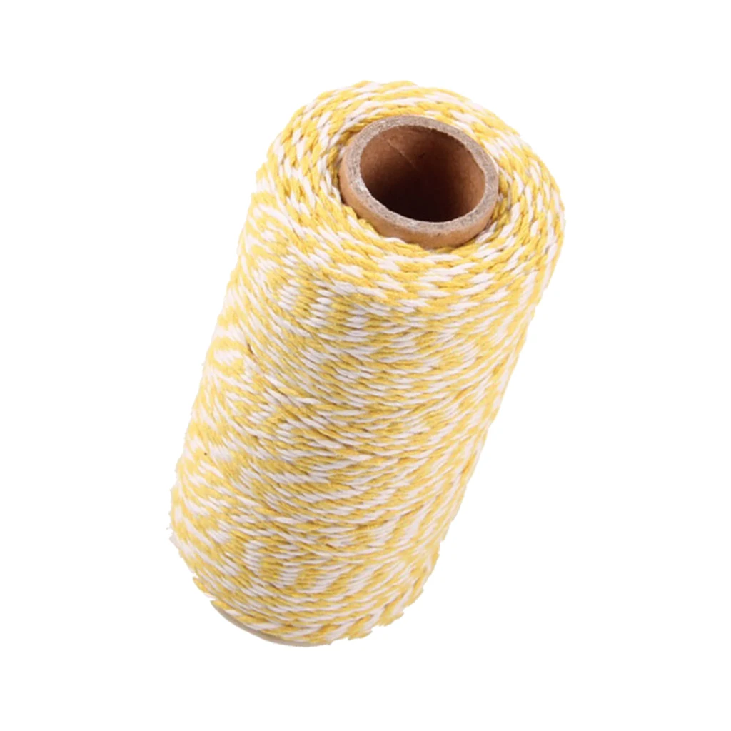 328 Feet  Twine - Cotton Crafts Christmas Holiday Twine for DIY Crafts and Gift Wrapping