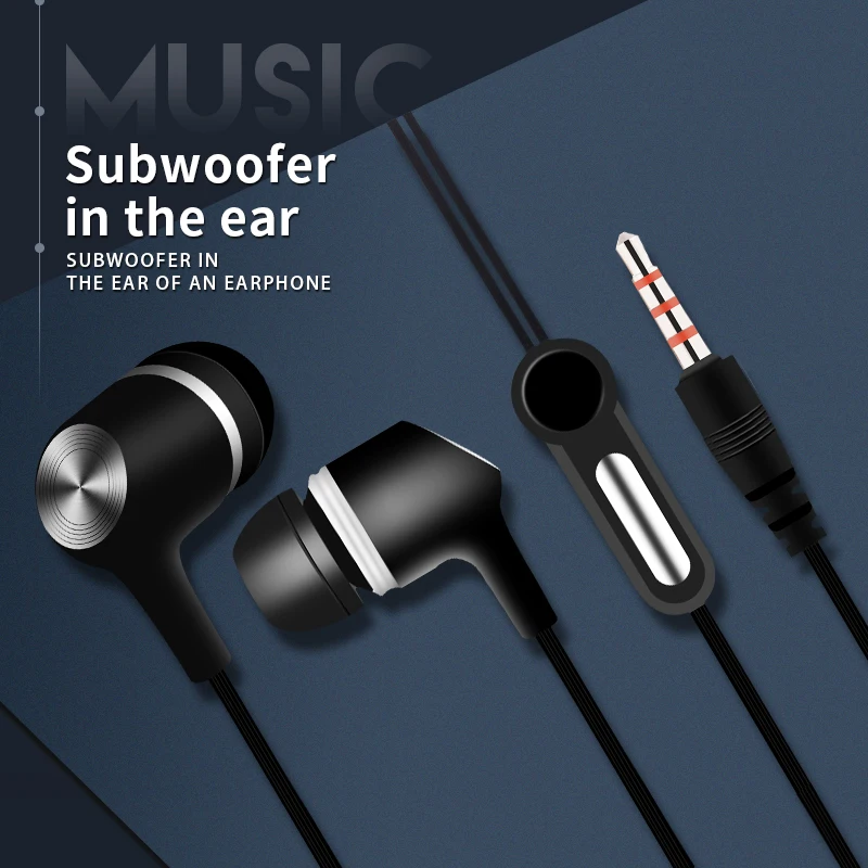 A64 Hi-Fi стерео бас гарнитура с наушники микрофоном проводные для мобильных