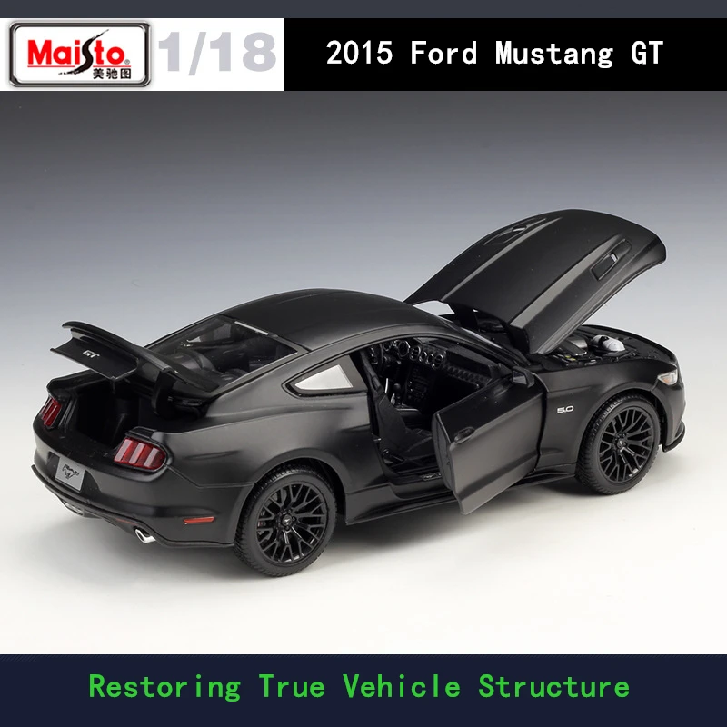 Maisto 1:18 Ford Mustang спортивный автомобиль сплав Ретро модель автомобиля классическая модель автомобиля украшение автомобиля коллекция подарок