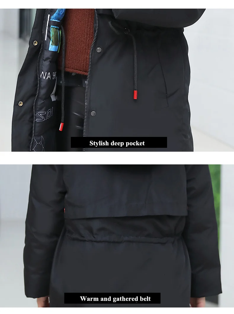new children's clothing Parka real fur hot hat long winter thin shirt girl's clothing coat coat teenager 10 years old