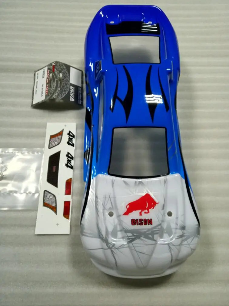 Vkar Racing 1/10 Bison V3 синий корпус оболочки ET1025-B