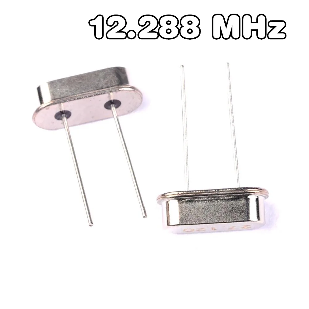 10 шт. кварцевый генератор HC-49S 12 288 М МГц | Электронные компоненты и принадлежности