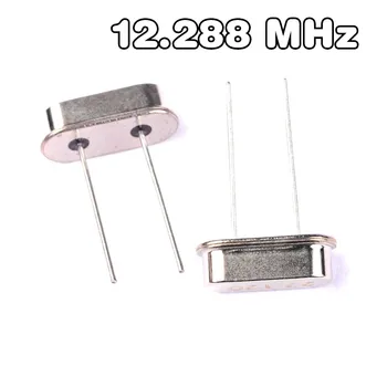 

10PCS HC-49S 12.288M 12.288MHZ 12.288 MHZ Crystal Oscillator HC-49S