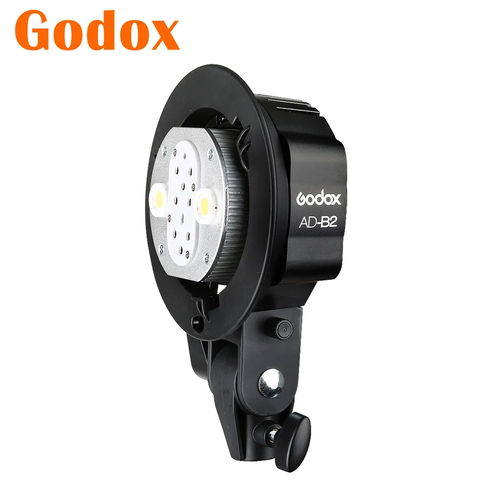 

Godox AD-B2 Bowens Mount double tubes Light Head Bracket for AD200 AD200Pro Portable Flash Speedlite
