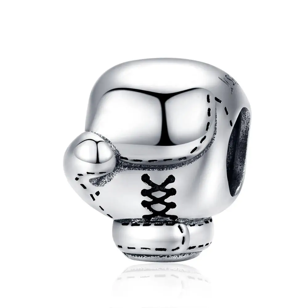 INBEAUT Лидер продаж 925 пробы серебро Ловец снов подвеска Крыло ангела fit Pandora браслет Сердце Дерево цветение Королевский флаг бусины - Цвет: sn1325