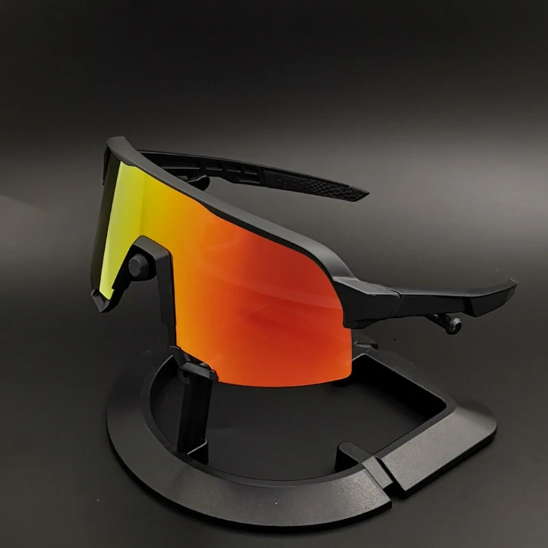 Спортивные велосипедные солнцезащитные очки для мужчин и женщин, велосипедные очки для горного велосипеда, очки для бега, езды, рыбалки, мотоцикла - Цвет: 3 Lens Not Polarized
