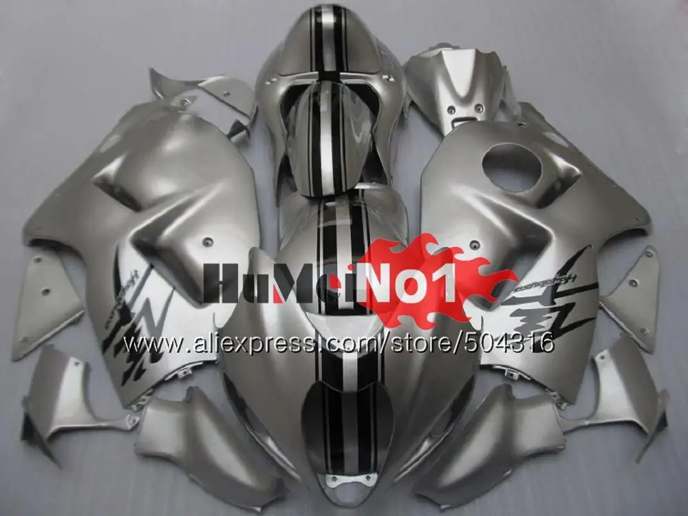 Hayabusa для SUZUKI GSX-R1300 1996 1997 1998 99 00 01 27MC. 174 GSXR 1300 GSXR1300 96 97 98 1999 2000 2001 Обтекатели черный глянец - Цвет: No. 17