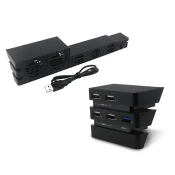 

Ps4 Pro Fan + Hub Set Ps4Pro Cooling Temperature Control Fan + Hub Converter Tp4-894