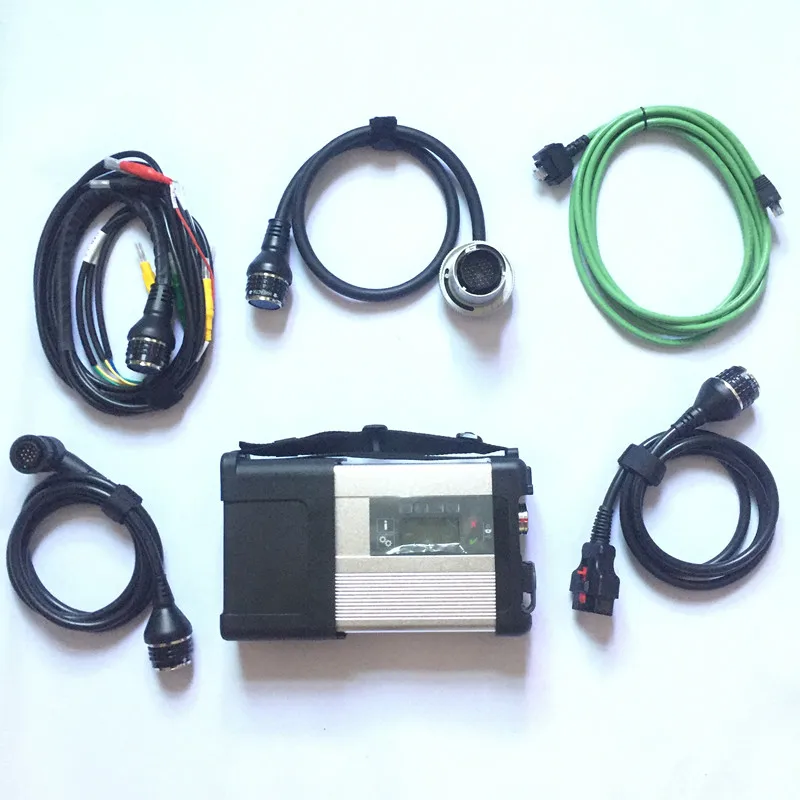 12 mb star c5 с функцией Wi-Fi SD подключения компактный 5 для mb автомобилей и грузовиков диагностический инструмент без программного обеспечения