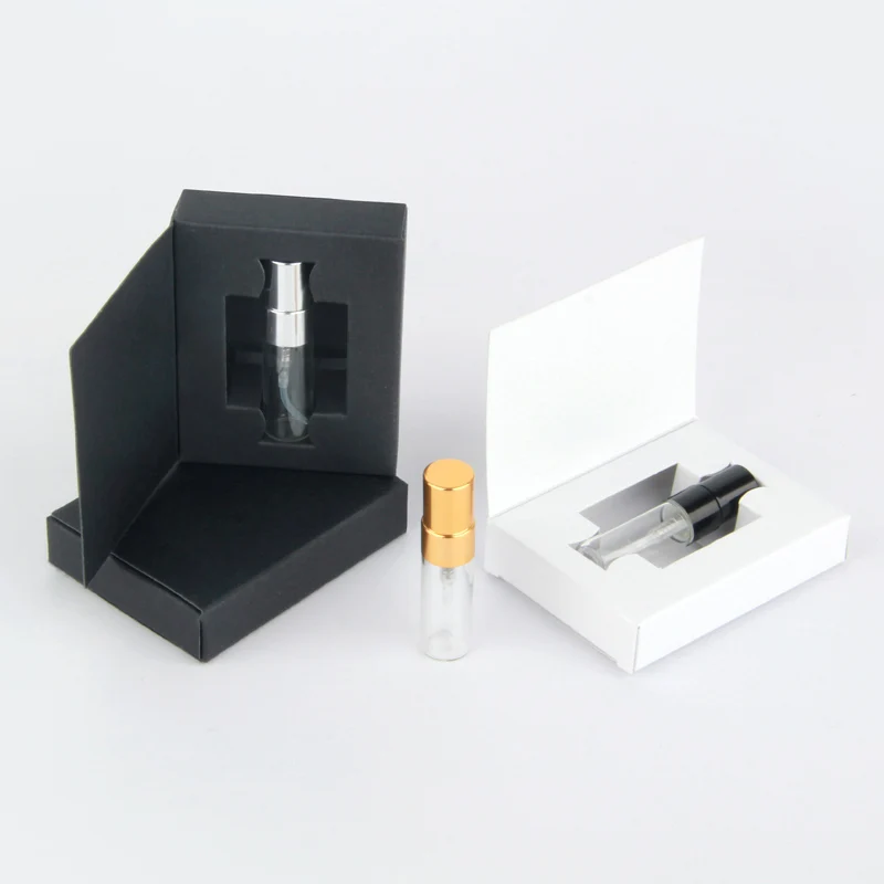 100 Pieces/Lot 2.5ml 3ml Packaging Boxes Mini Perfume Bottle With Atomizer And Glass Perfume Bottle Customizable LOGO