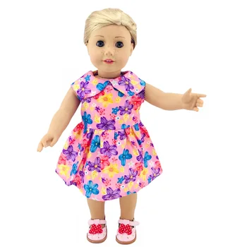 

Doll clothes 18 inch doll coat sport outfit set Fit for 43cm Baby Doll clothes dress Wear children gifts 097