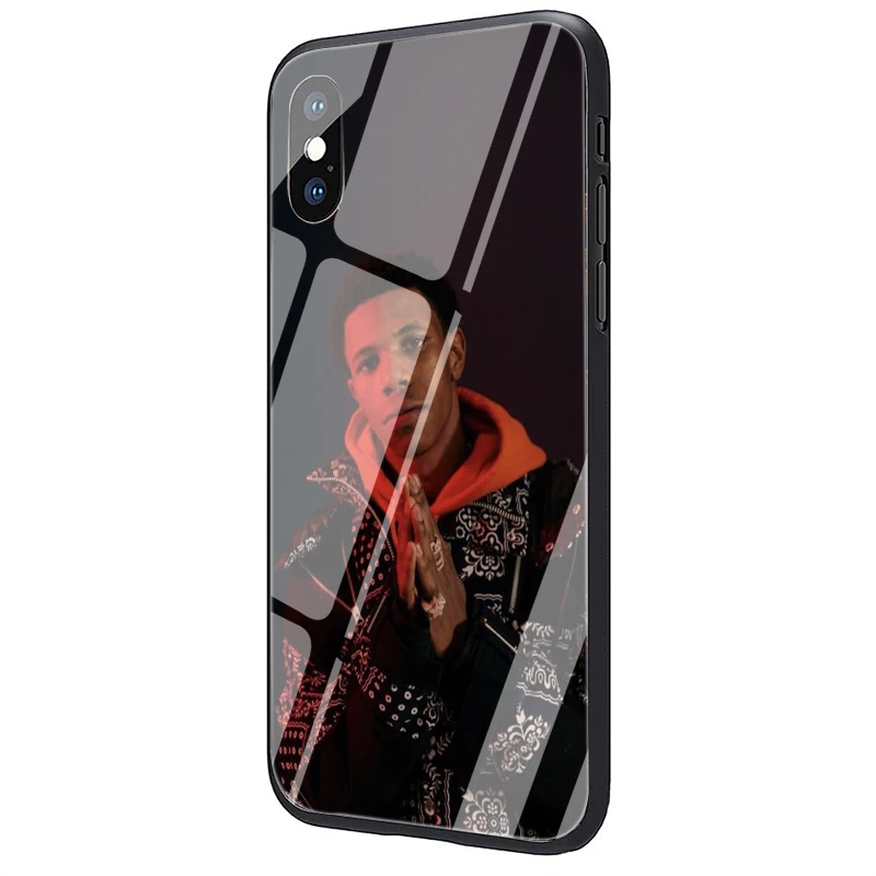 EWAU A Boogie wit da Hoodie закаленное стекло чехол для телефона чехол для iPhone 5 5S SE 6 6s 7 8 Plus X XR XS 11 Pro Max - Цвет: G3