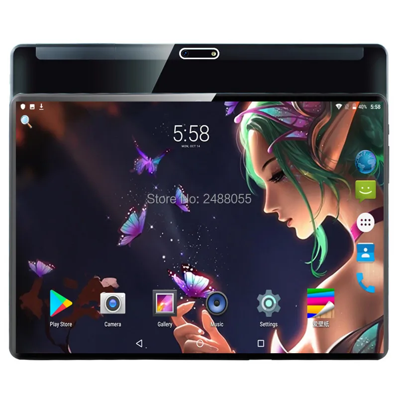 Бесплатная доставка 2.5D стекло планшетный ПК 10 дюймов Android 9 0 Deca Core 3G4G LTE 8 Гб ram 128 ГБ