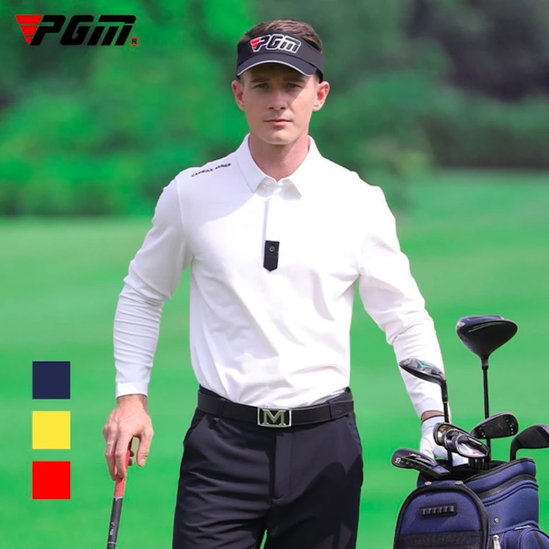 PGM Golf deportivos para hombre, ropa de manga para otoño e invierno, YF373, venta al por mayor|Camisas golf| AliExpress