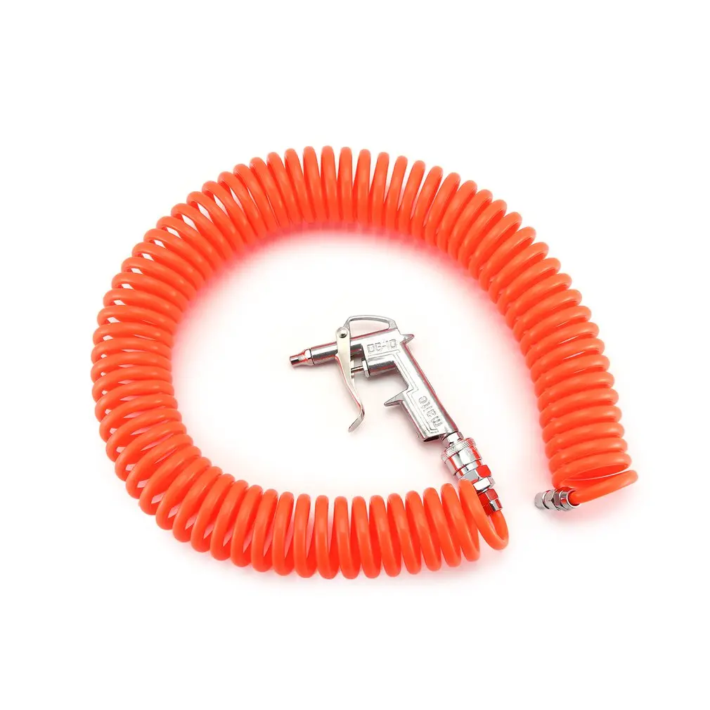 Alunum Buse Air Duster Soufflette Pneumatique D/époussi/érage avec Enroul/é Tuyau Outil Accessoires pour Camion Van Camion Souffleur