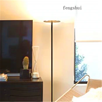 

Nordic Minimalism Floor Lamp Dimming LED Floor Lights Lighting Bedroom Bedside Living Room Remote Standing Lamp Decor Luminaries