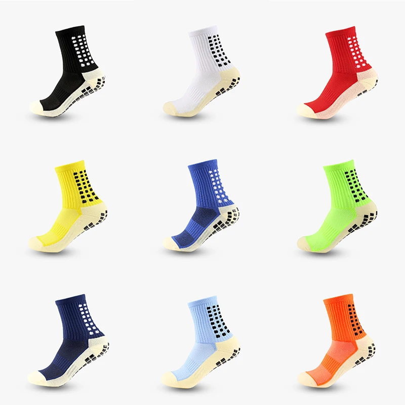 Men's And Women's High-Quality Soccer Socks Anti-Slippery Sweat-Absorbant Football Socks Breathable Durable Thick Sports