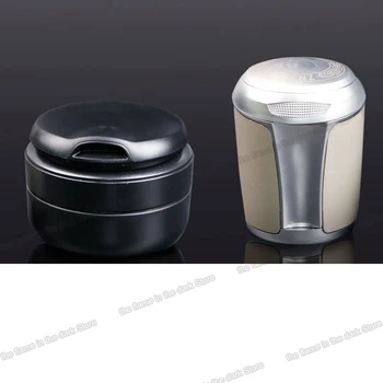 

Lsrtw2017 LED Abs Car Interior Ashtray Storage Box for Mercedes Benz GLE GLS ML GL C Class V Class G Class 2020 2021