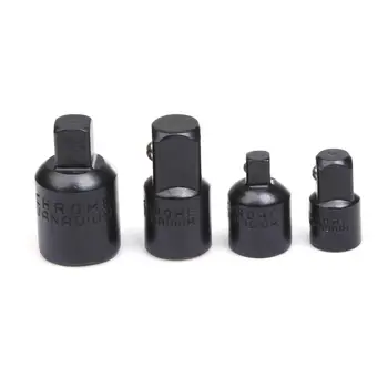 

4Pcs/Set 1/4 3/8 1/2 Ratchet Wrench Socket Adapter Spanner Keys Set Converter Drive Reducer Air Impact Craftsman Ratchet Wrench