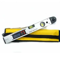 Electronic Digital Protractor Angle Finder Meter 225 degree Dual Spirit Bubble Level Measuring Gauge LCD Blue Backlight Display 1