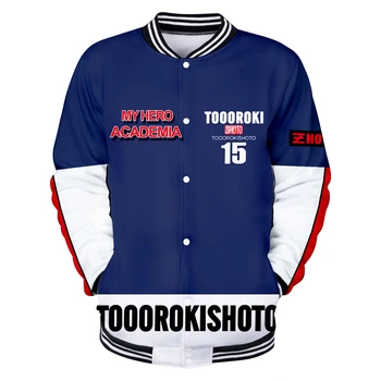 

Hero College Character Service 3D print Baseball uniform Men/Women Harajuku Baseball Jackets clothes