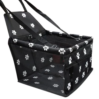 

Pet Dog Car Carrier Seat Bag Waterproof Basket Folding Hammock Pet Carriers Bag For Small Cat Dogs Safety Travelling Mesh