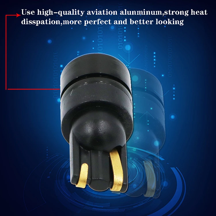 YSY 50X новая сигнальная лампа W5W светодиодный светильник 3030 4SMD T10 светодиодный W5W 168 194 габаритные огни лампа для чтения 12 В автомобильные аксессуары белый красный