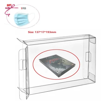 

Ruitroliker 10Pcs Clear Box Case Sleeve CIB Protector for NGC Gamecube Games Box