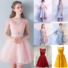 Серые кружевные платья для выпускного вечера с вырезом лодочкой и аппликацией с открытыми плечами торжественное платье с высоким и низким вырезом LX454 больше стилей