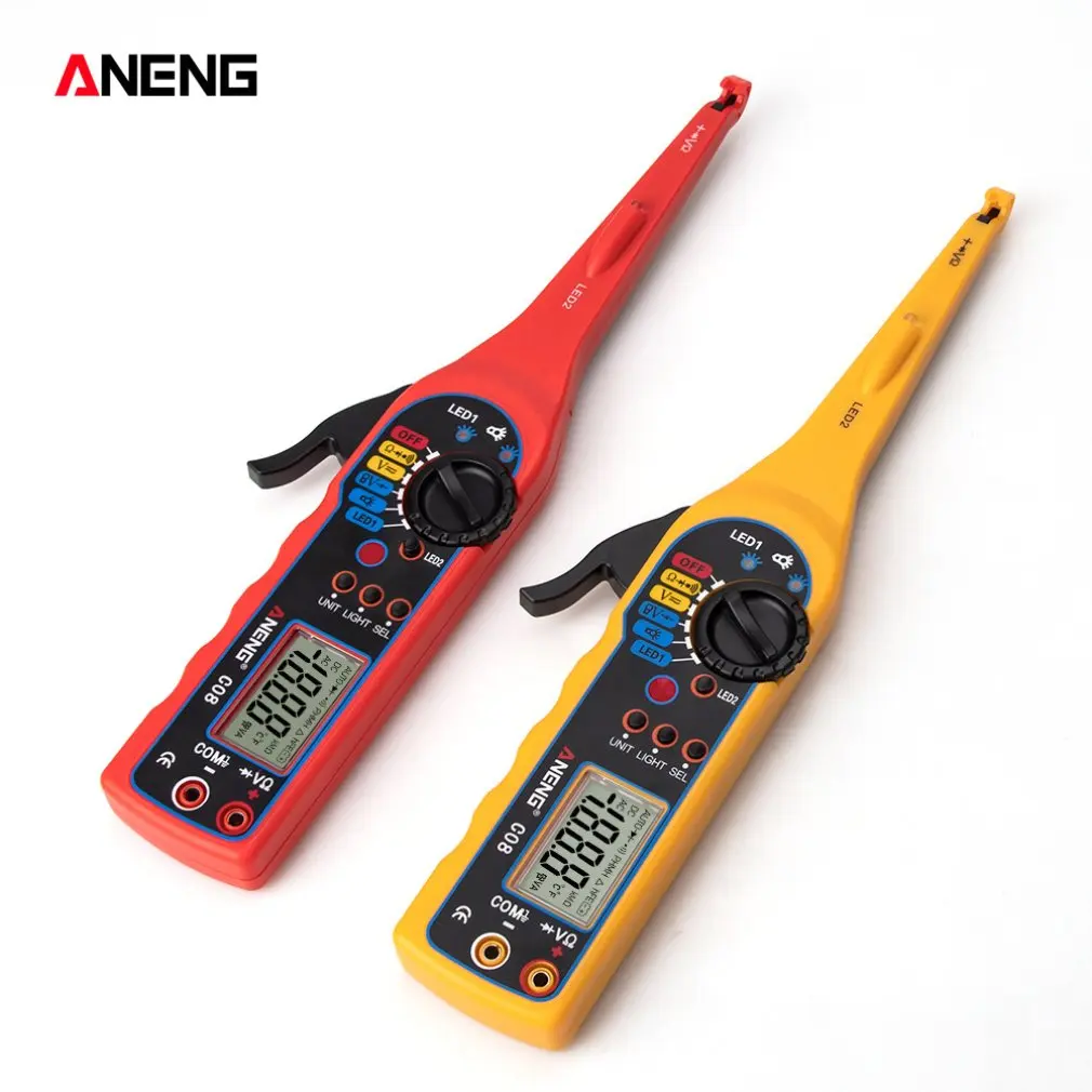 

New Automotive Circuit Tester Digital Display Multimeter Automotive Circuit Fault Detection Circuit Maintenance Inspection Sale