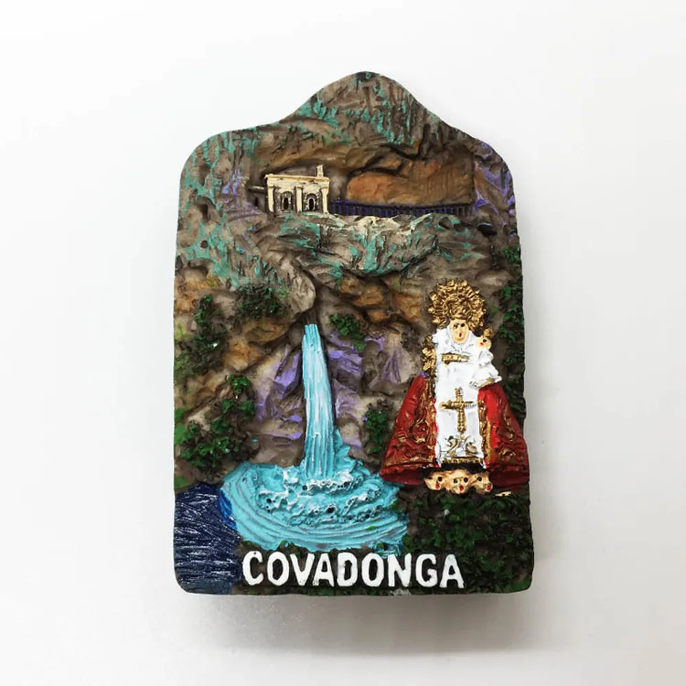 BABELEMI 1 шт. 3d Испания Cowadonga туристический сувенир магнит на холодильник сувенир магниты на холодильник домашний декор