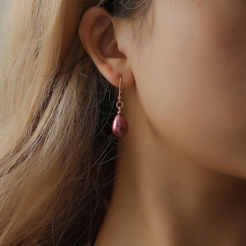 Brincos 2020 Simple Elegant Pearls Drop Earring for Women Dangle Statement Earrings | Украшения и аксессуары