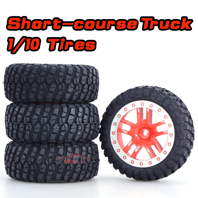 1:10 Short-course Truck Model Cars Running Street Buggy Tires Tire Wheel RC Car Parts REMO Accessories RP2046 Huanqi 727