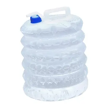 

Water Buckets Storage Carrier Portable Foldable Container For Cars Interior Hiking Survival Camping Equipment Lightweight Travel