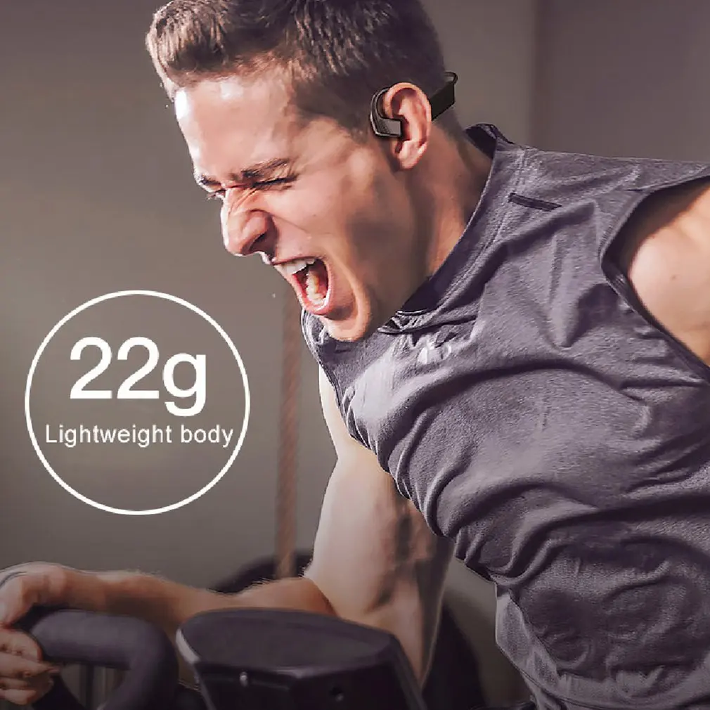 2020 New Headphones With Bone Conduction Earphones Bluetooth Earphone Wireless Blutooth Headset TWS Sports Waterproof Earbuds