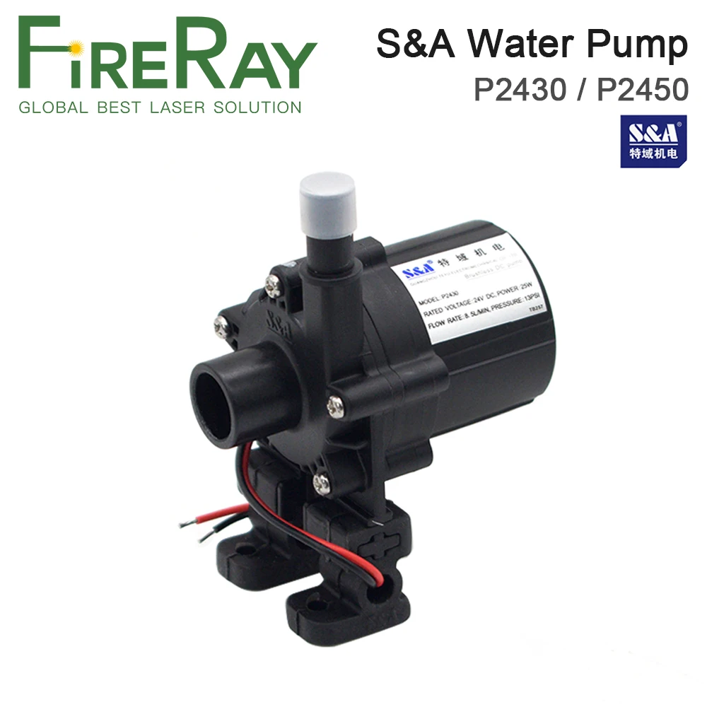 Bomba de Água P2450 para s & a Refrigerador Fireray Industrial dg Cw-5000 ah dh Cw-5200 ai di P2430 Cw-3000 ag