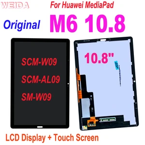 Ensemble écran tactile LCD, 10.8 pouces, pour Huawei MediaPad M6 10.8 SCM-W09 SCM-AL09 SM-W09