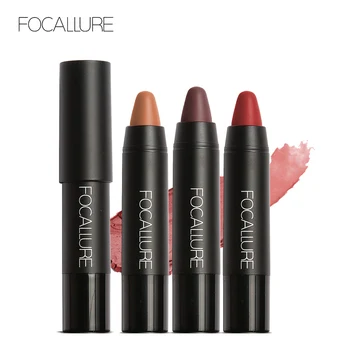 

FOCALLURE 19 Colors ultra chic Lipstick make up Matte Lipsticker Waterproof Long-lasting Easy to Wear Cosmetic Nude Makeup Lips
