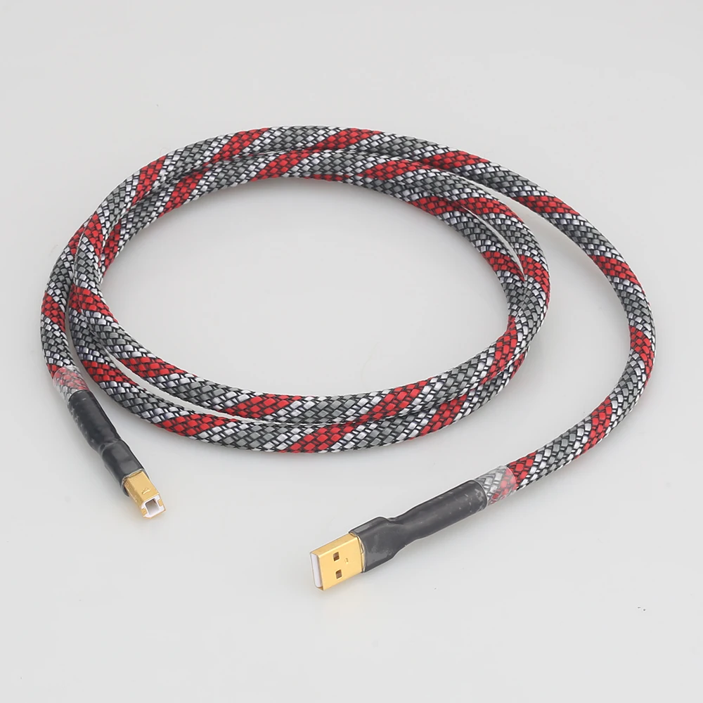Hi End OFC USB аудио кабель для передачи данных DAC Fi usb A B|Кабели USB| |